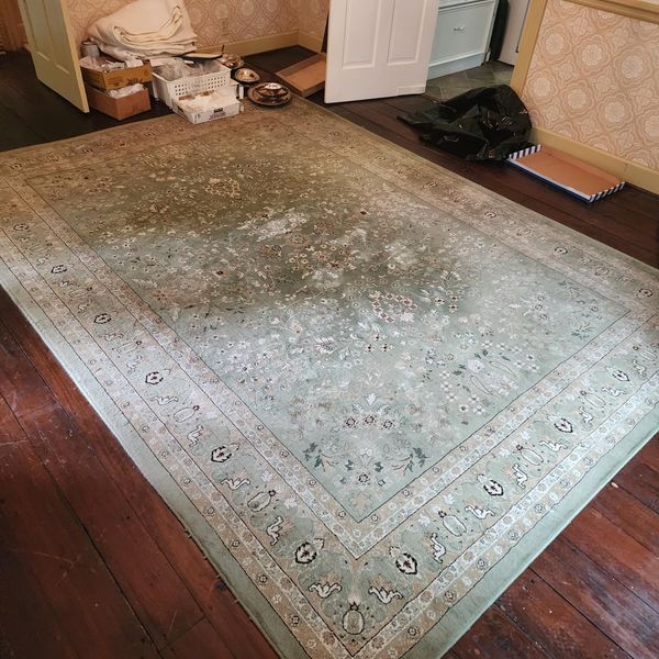 Large Formal Wool Rug