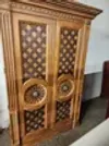 Large Drexel Cabinet Solid Oak.