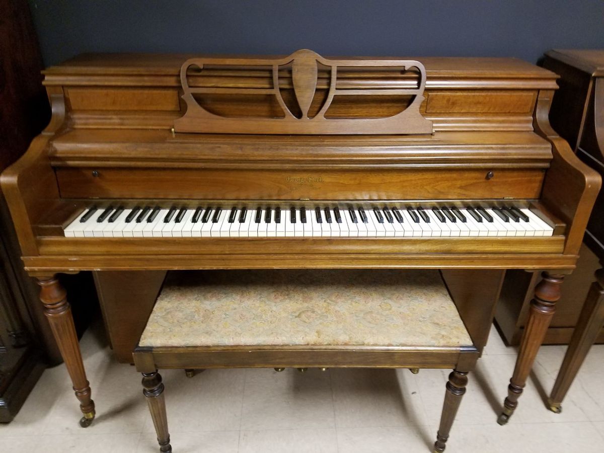 1964 George Steck Console and Bench