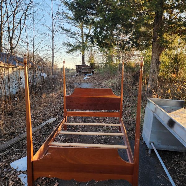 4 Poster solid Cherry Bed.