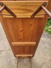 Douglas Fir Kitchen Side Table with Iron legs