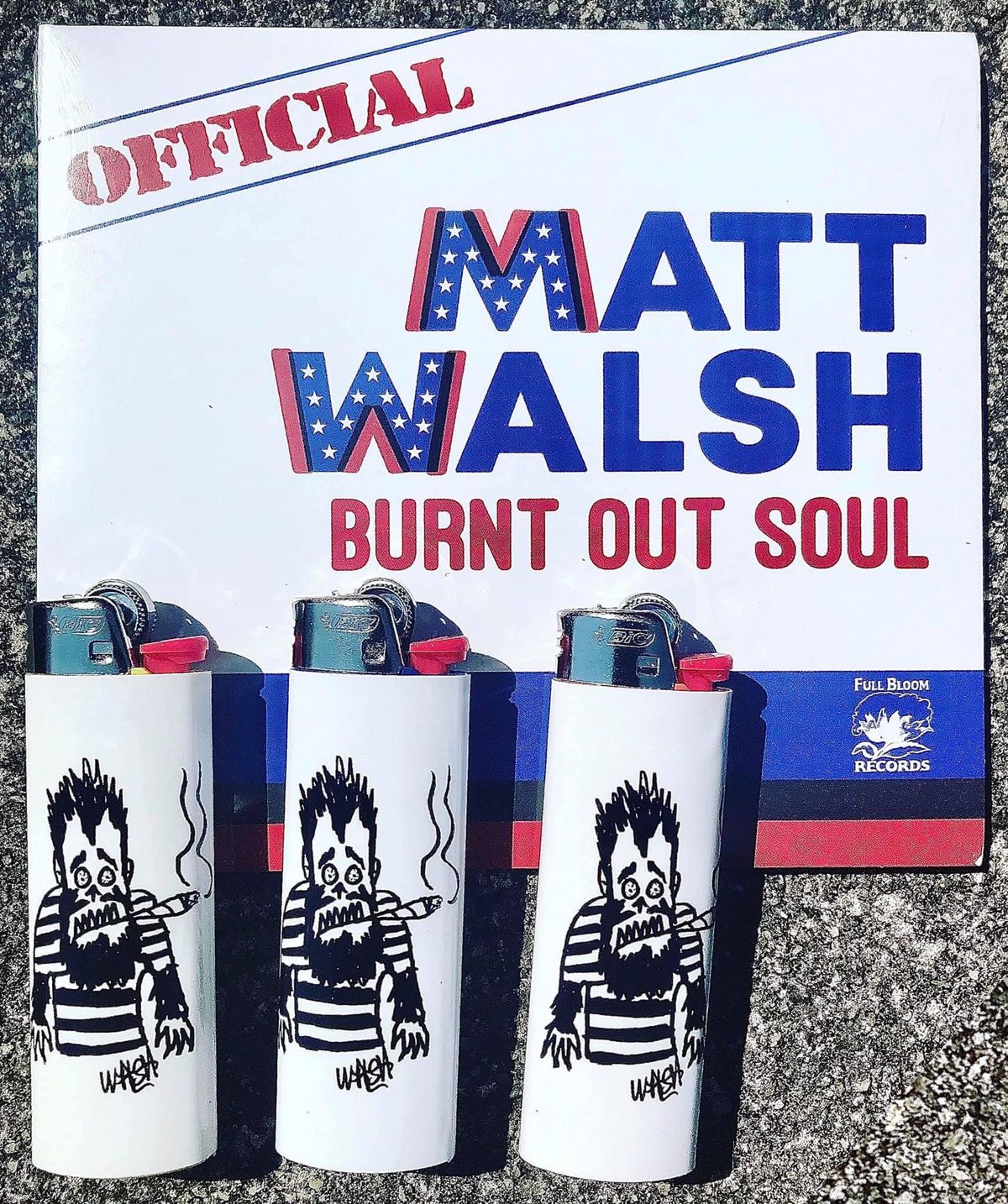 Official 'Burnt Out Soul' 'Harry Cheefing It Up Lighter"
