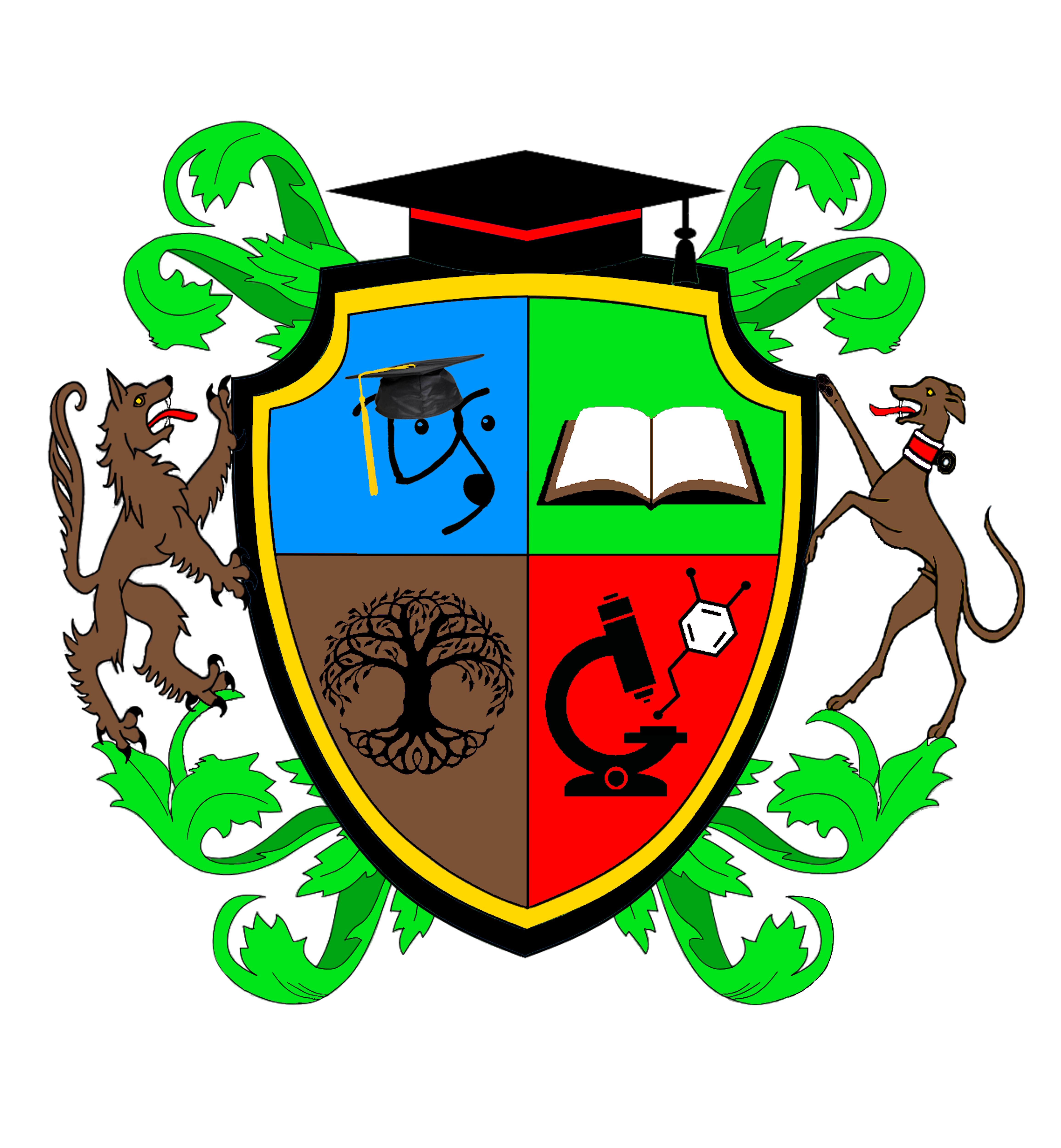 Dogue Academy school crest