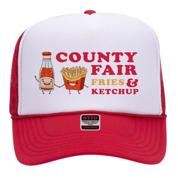 County Fair Fries and Ketchup Hat