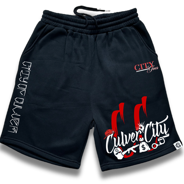"Crime City" Sweat Shorts