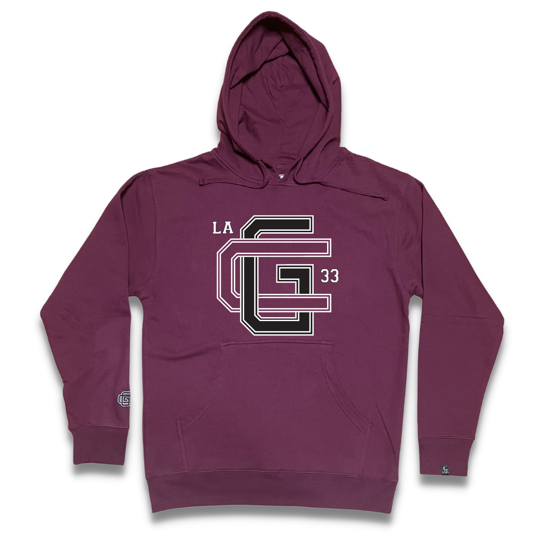 "Reppin Tough" Midweight Hoody (Half n Half)