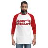 Unisex 3/4 Sleeve Raglan Shirt