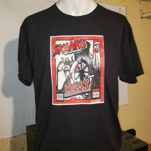 Skanks M.O.S.T Album Cover tees