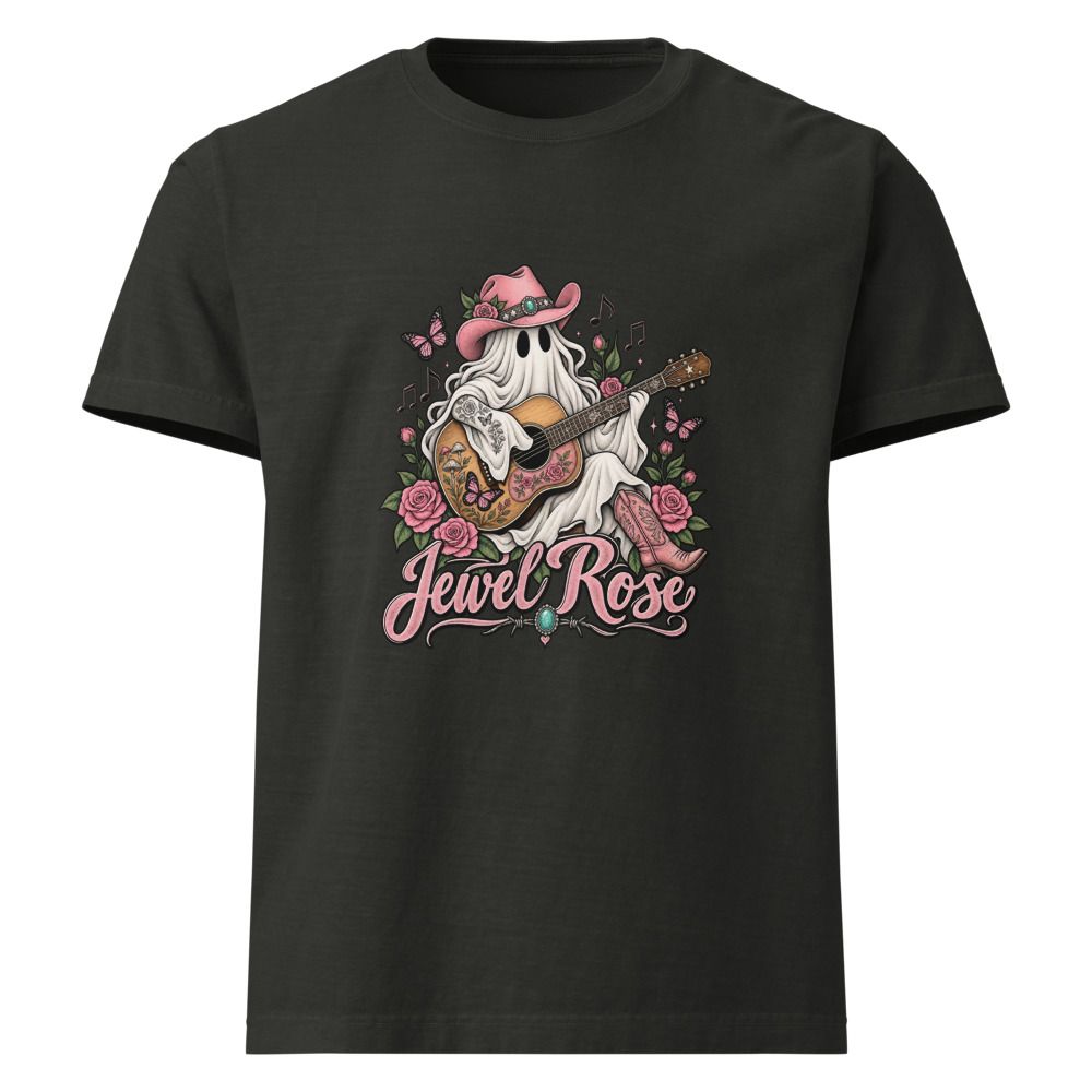 I'm On The Jewel Crew - Ghost - ADULT - Unisex Heavyweight Garment Dye Tee | Bella + Canvas 4810GD