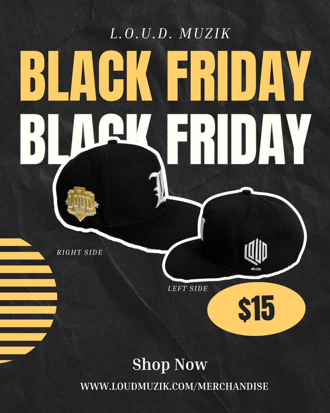 “L” Logo Hat – Gold Crest