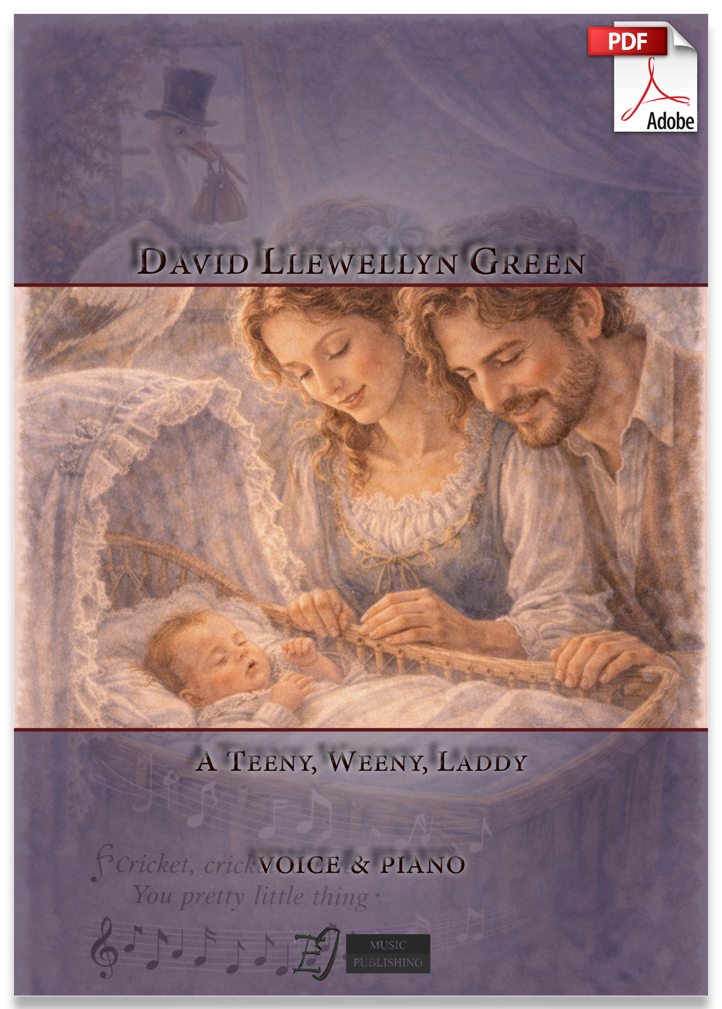 David Llewellyn Green: A Teeny, Weeny, Laddy for Voice and Piano (.PDF)