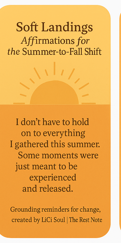 FREE: Soft Landings Mini Affirmations download (Phone Wallpapers)