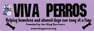 Viva Perros 12" x 3" Sticker (sold out)