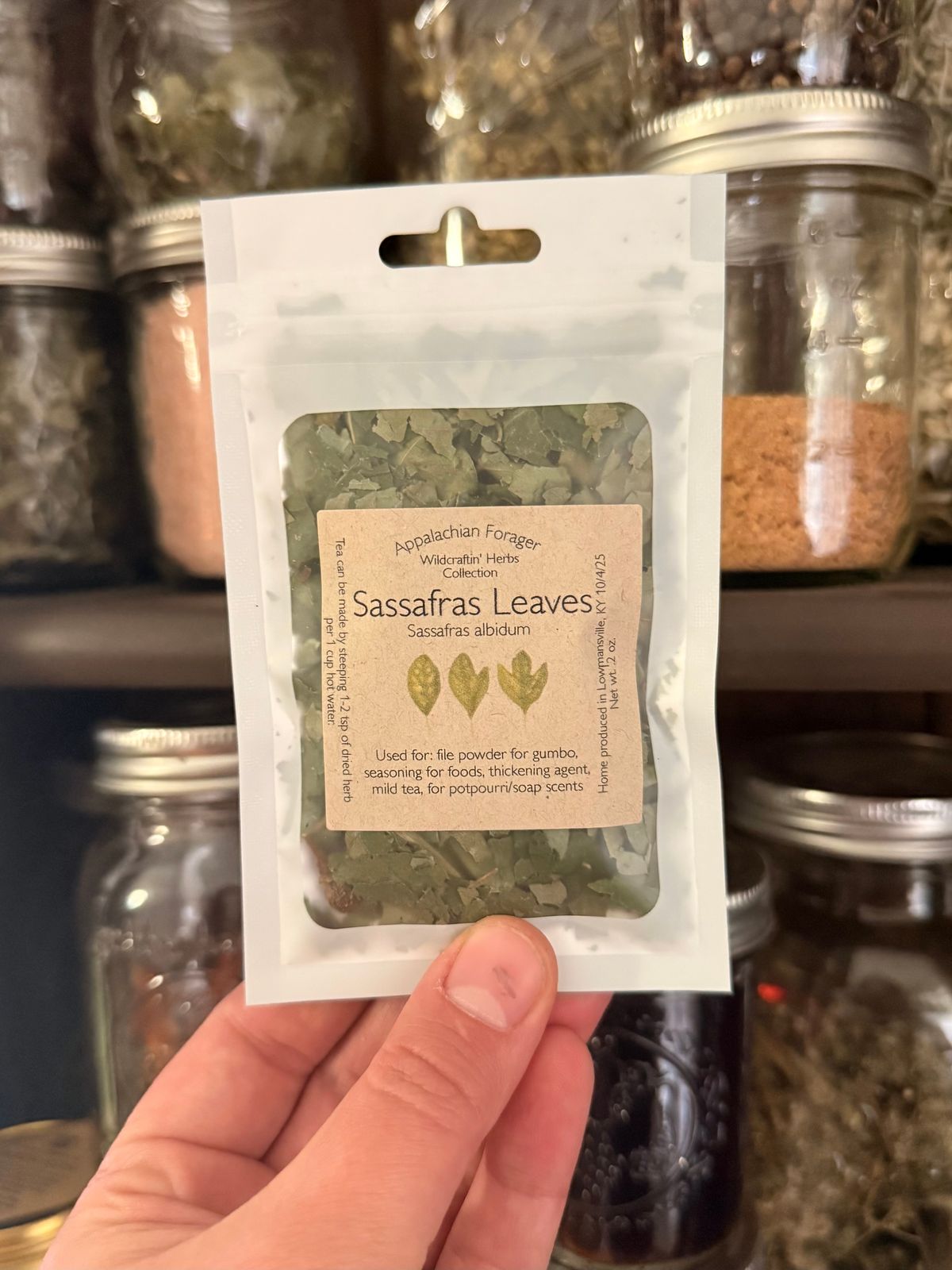 Sassafras Leaves