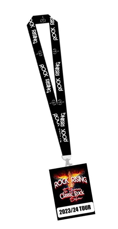 Rock Rising Tour Lanyard