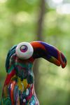 Parrot/ tucan sculpture