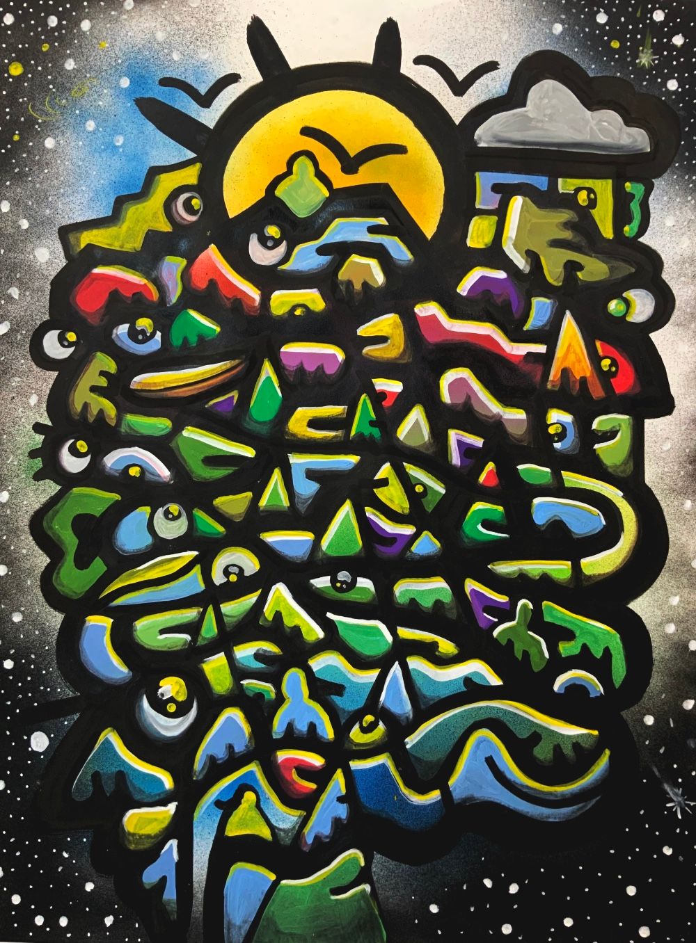 ‘Celestial Surroundings’ Original
