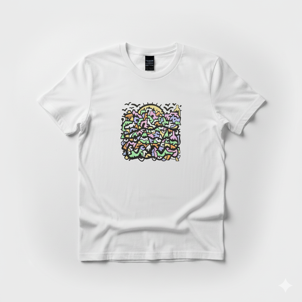 CREAMYLINES 'everything’s delicious' t-shirt