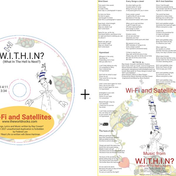 Wi-fi And Satellites - Bundle - CD + Poster!