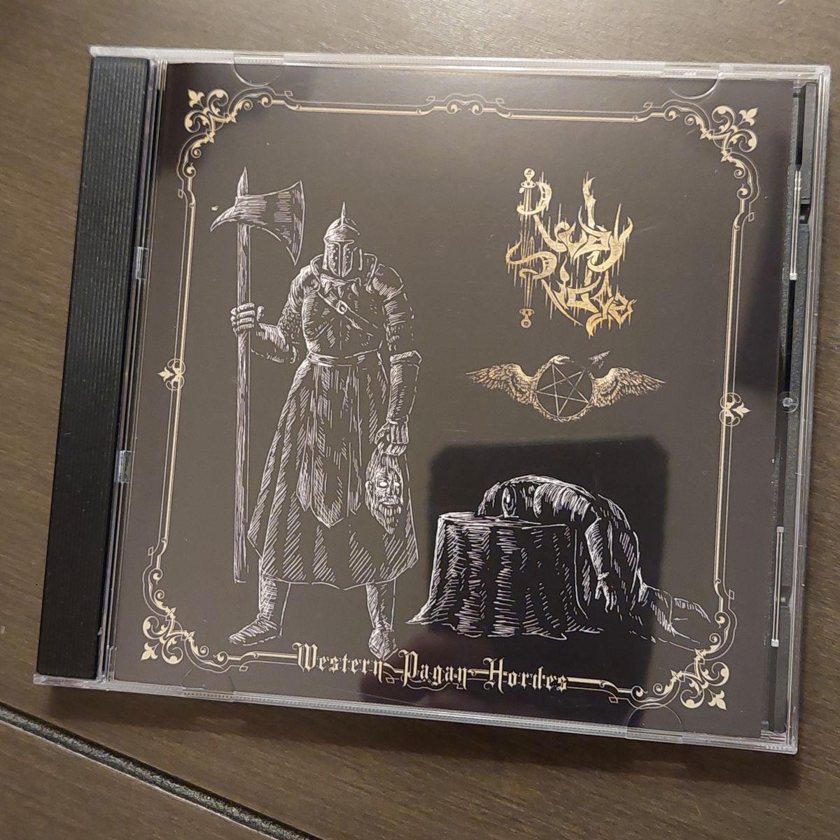 Western Pagan Hordes Split - Patriarchy/Ruby Ridge Split CD