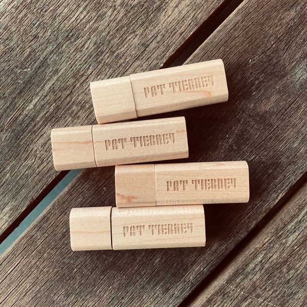 4gb Wooden USB Stick (All 3 albums)