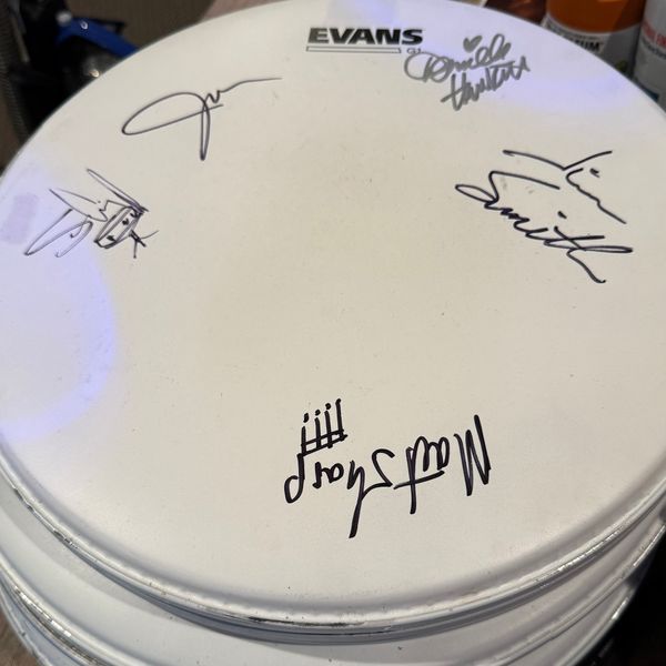 Autographed Drum Heads!!!