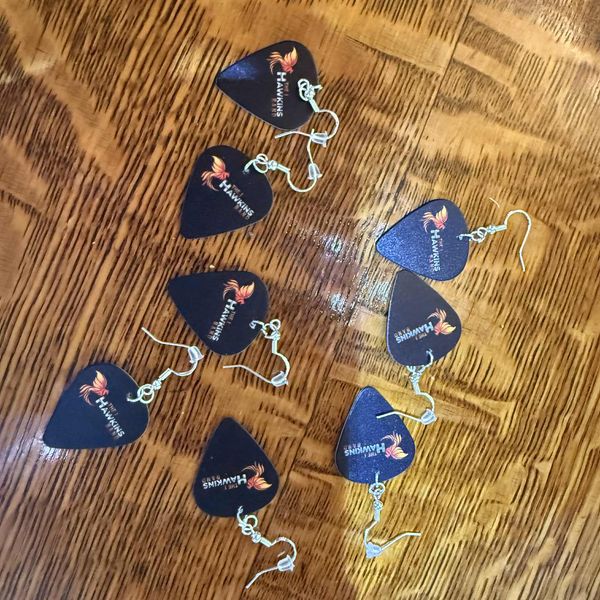 Guitar Pic Earrings!!!