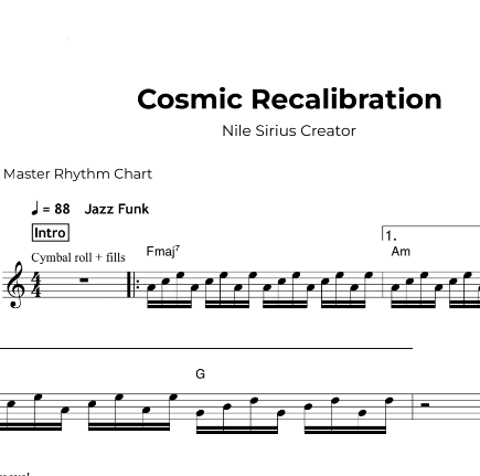 COSMIC RECALIBRATION MASTER RHYTHM CHART
