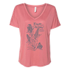 SLOUCHY V-NECK T-SHIRT – RUNS LARGE