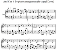 And Can It Be?-Piano arrangement by Aprl Dawn