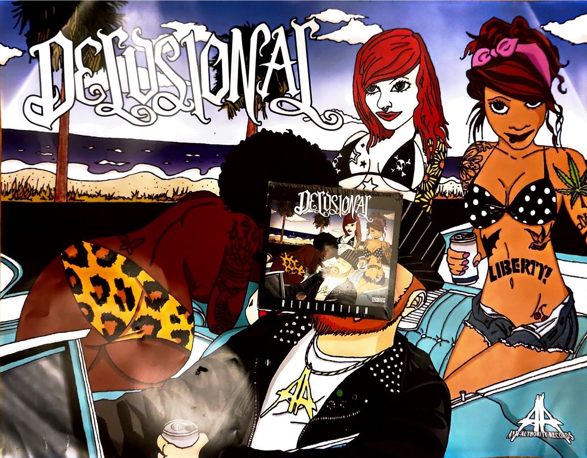 Delusional's Retaliation Bundle (CD x Poster x digital download)