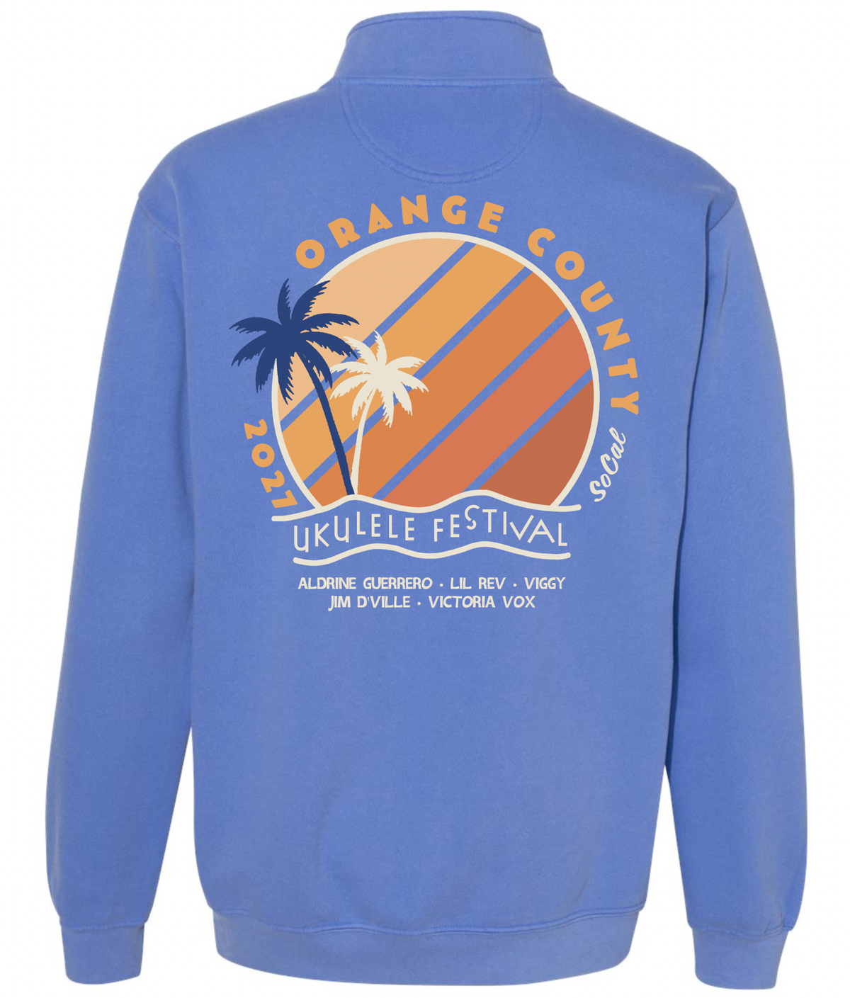 2027 OC Uke Fest Quarter Zip Sweatshirt