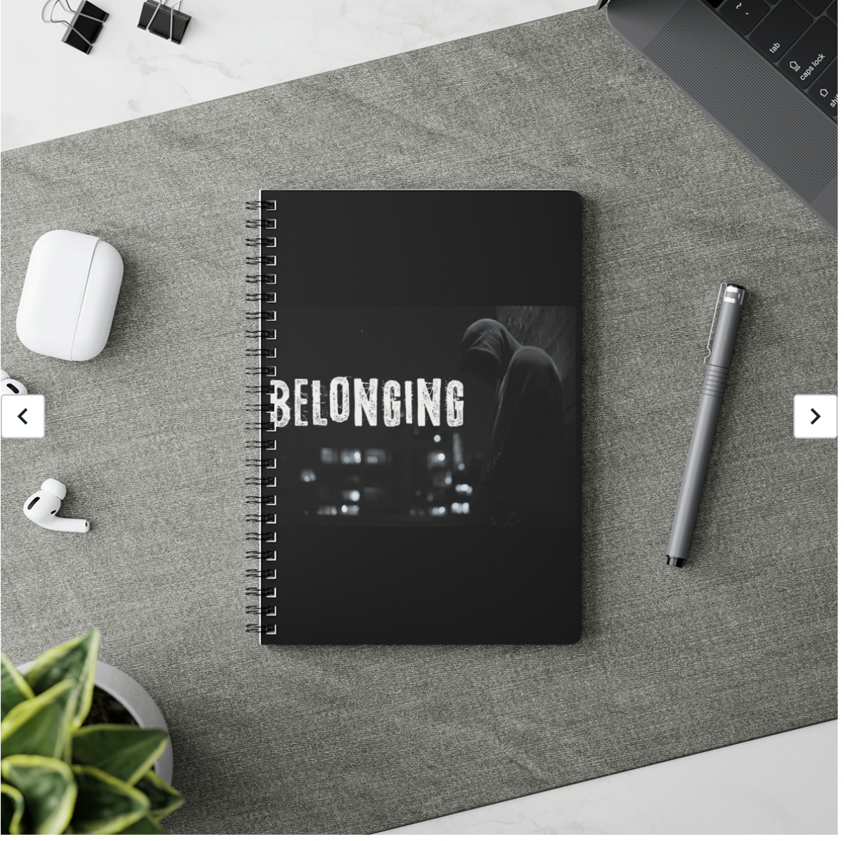 Belonging LP Wire notebook FY