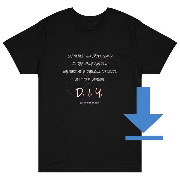 D.I.Y. Lyric Edition T-Shirt + MP3 Download