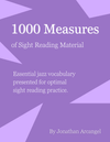 1000 Measures of Sight Reading Material—Treble