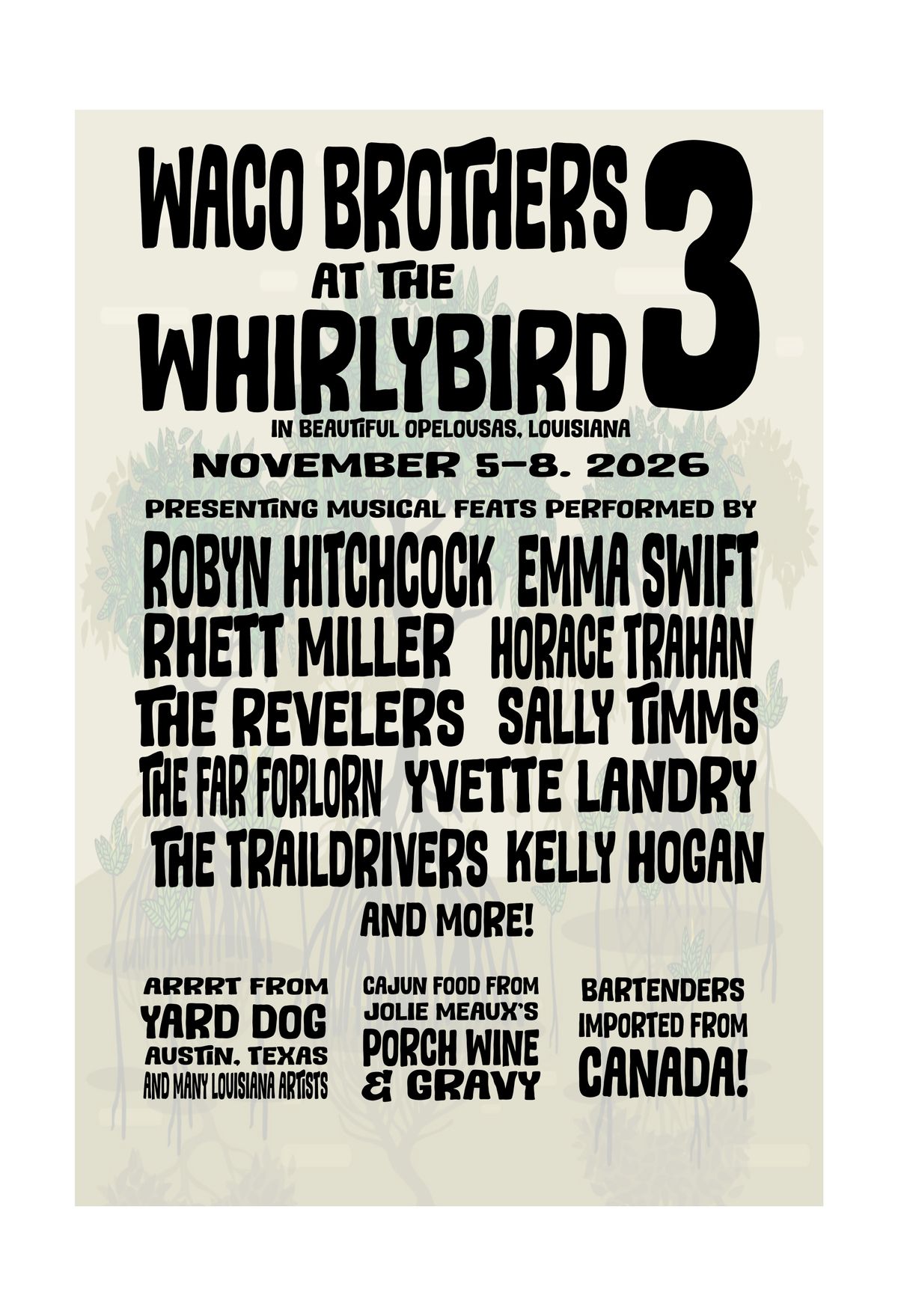 Wacos at the Whirly Ticket (WITH TRANSPORTATION)