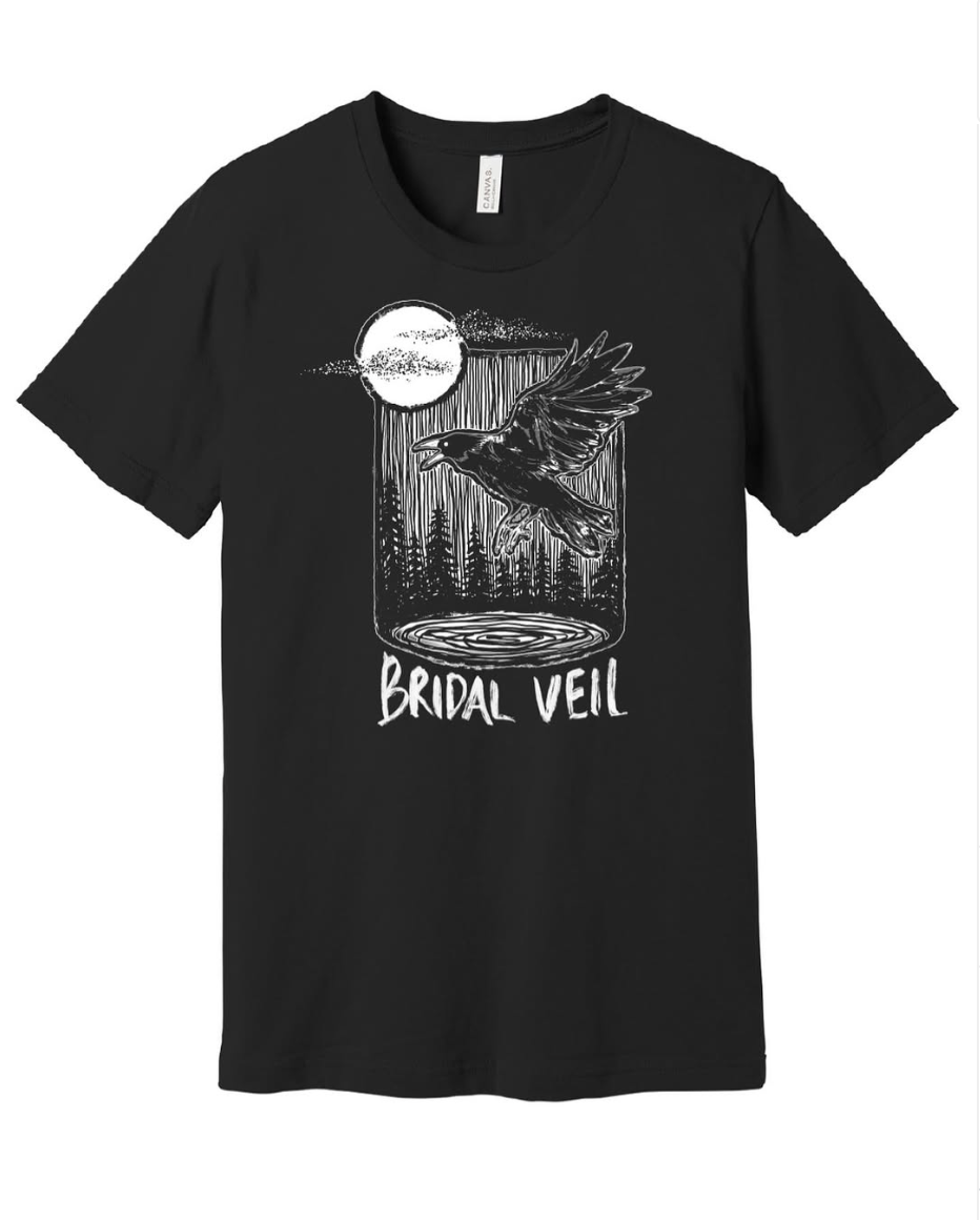 PNW Crow Black Unisex Tee