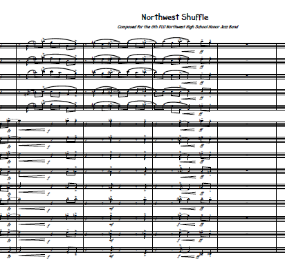 Northwest Shuffle (Score & Parts) - Grade 3