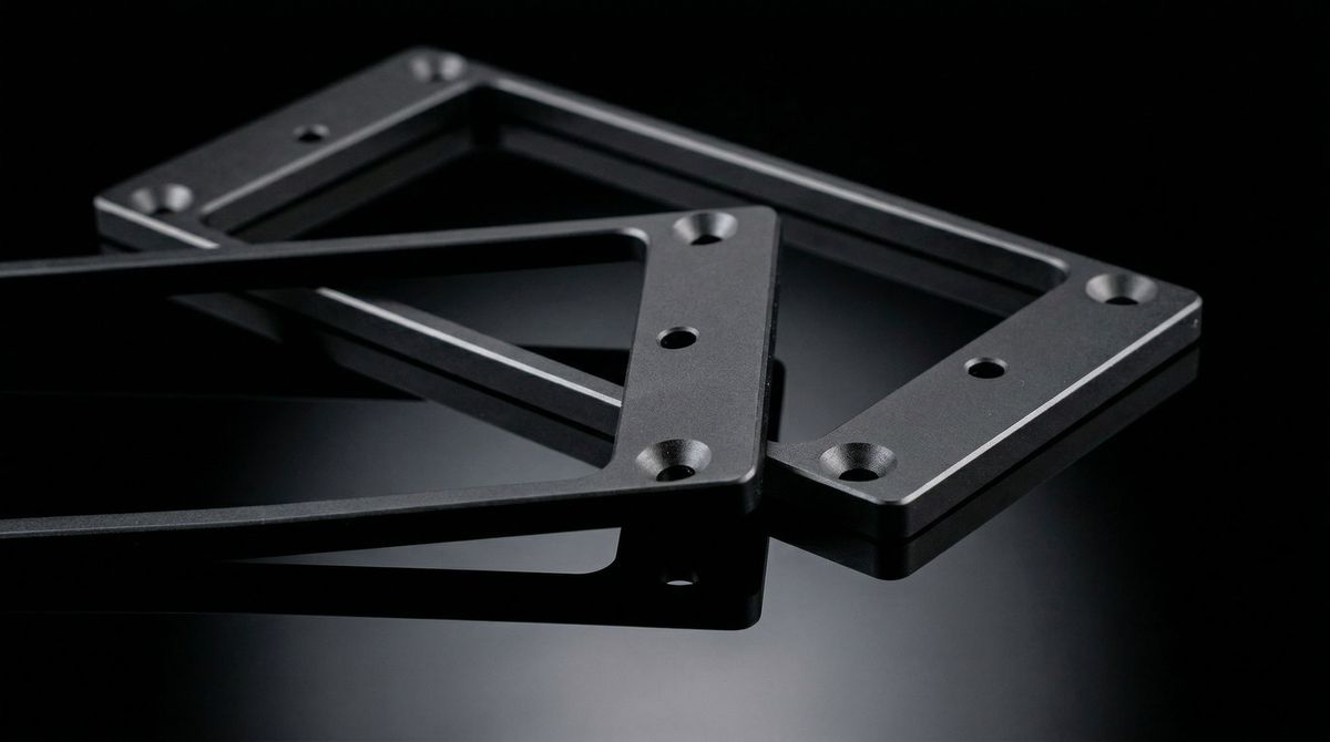 Hufschmid design Brass Humbucker Mounting Rings for 7-String Guitar