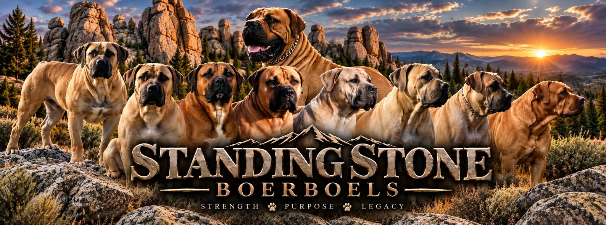 Standing Stone Boerboels