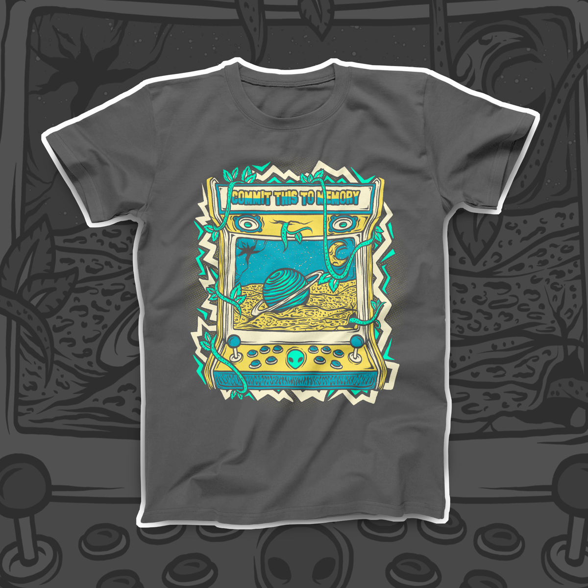 Alien Arcade (Time Traveler) Tee