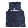"I Survived" Muscle Tee