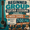 LIVE ONLINE GUITAR CLASS: BEGINNER (LEVEL 2) 4-Week Guitar Class with Joe Hastings - Online via Zoom - Wednesdays at 7:00PM – 7:30PM CST