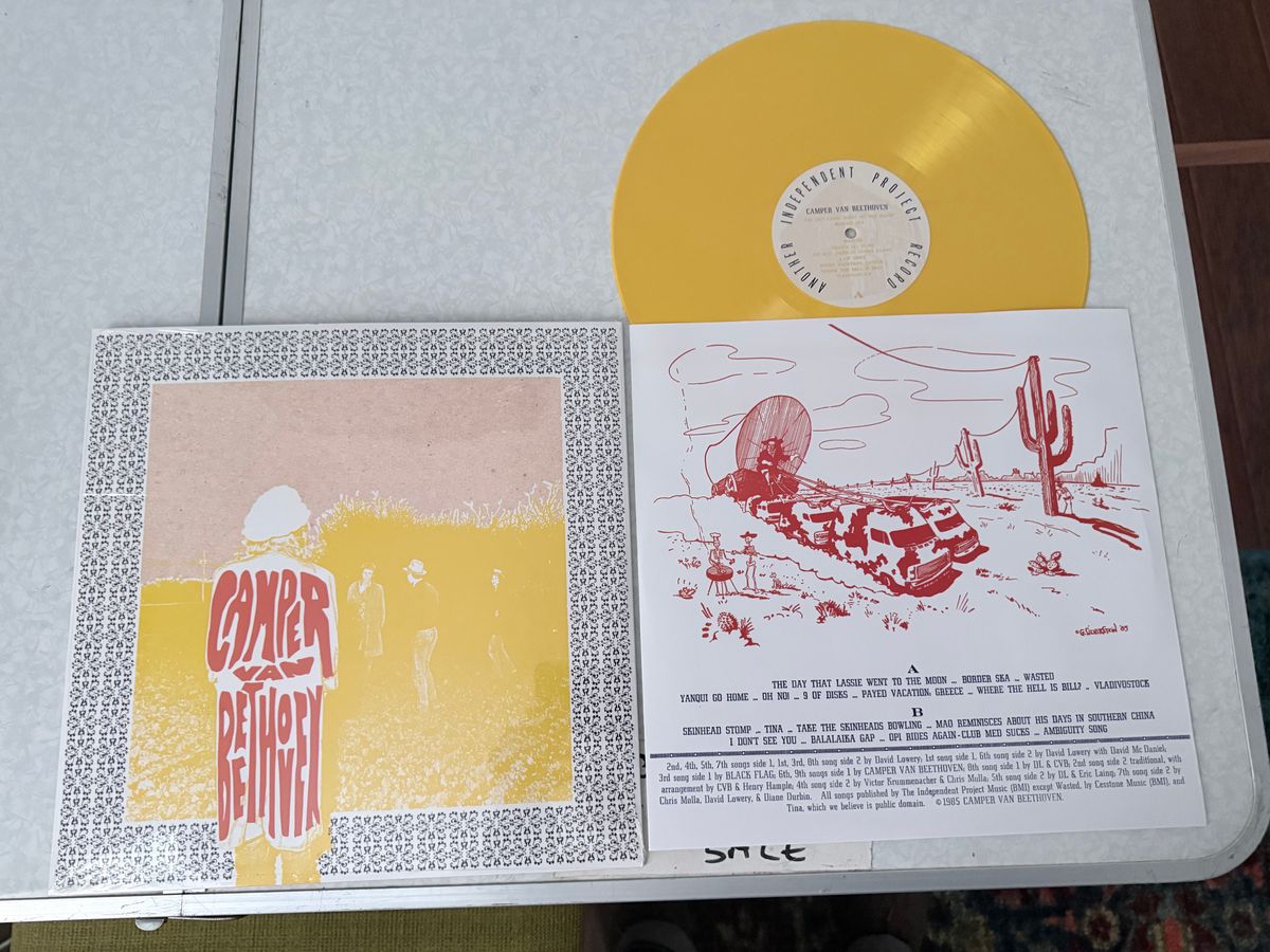 40th Anniversary Telephone Free Landslide Victory Yellow Vinyl