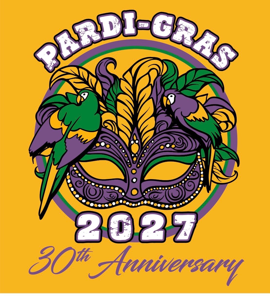 Pardi-Gras 2027 Registration Shirt