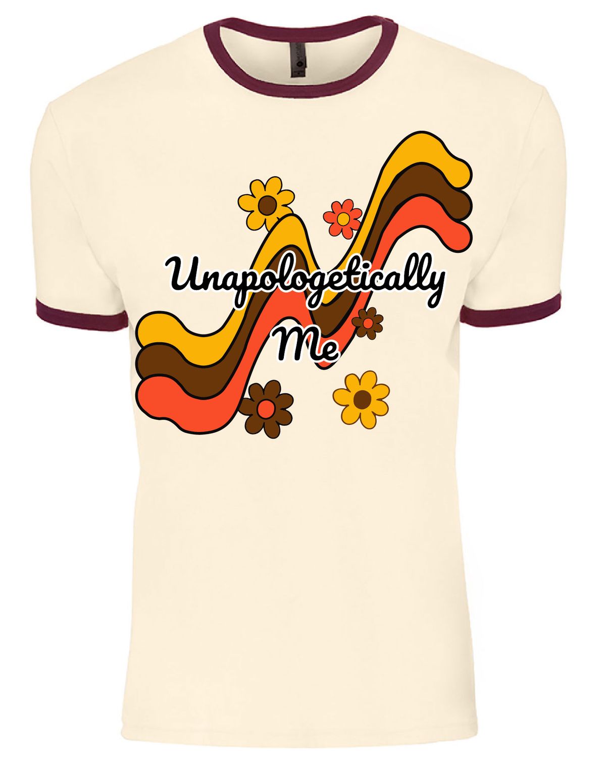 Unapologetically Me (Natural/Maroon)