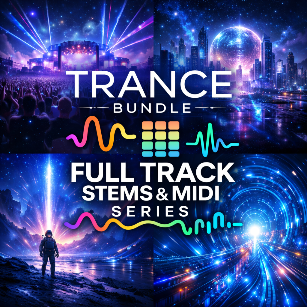 Full Track Stems & MIDI Series: Trance Bundle (You Save 40 Euros!)