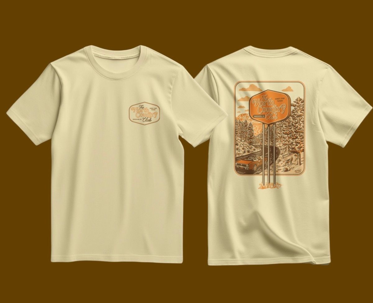 The North Country Club - Valley Drive T-Shirt - LIMITED EDITION