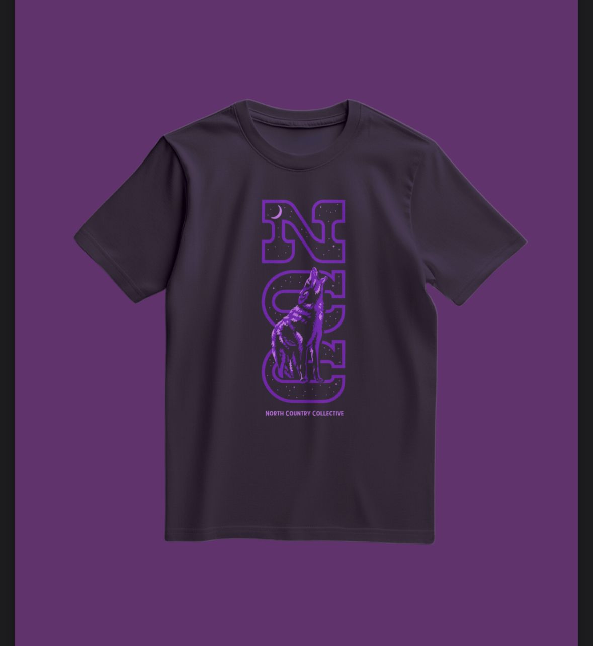 North Country Collective - Wolf T-Shirt - LIMITED EDITION