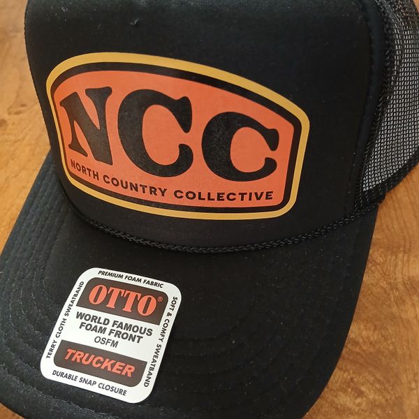 North Country Collective - Logo Trucker Hat (Black)